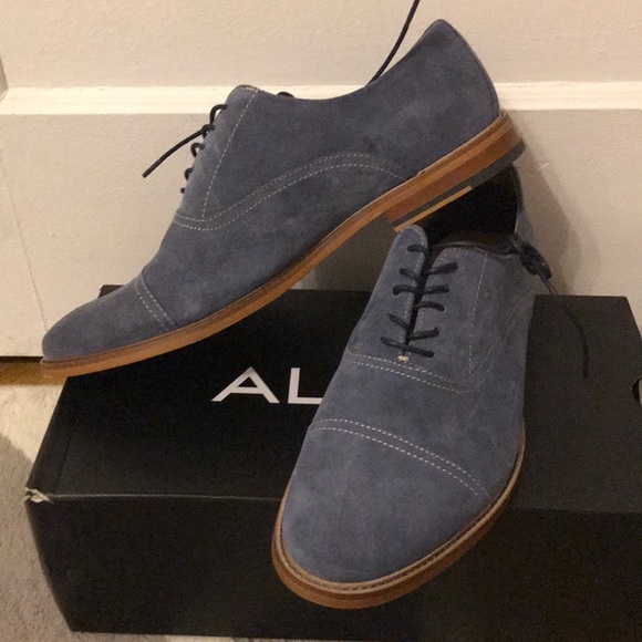Men’s Suede Oxford shoes, Size 10 main image 5